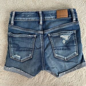 AE Ne(X)T Level High-Waisted Denim Short Short
